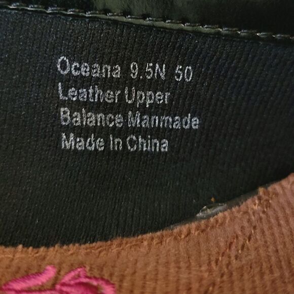 Ros Hommerson Oceana Pewer Leather Round Toe Slingback Sandal Shoes Size 9.5N - Picture 7 of 9